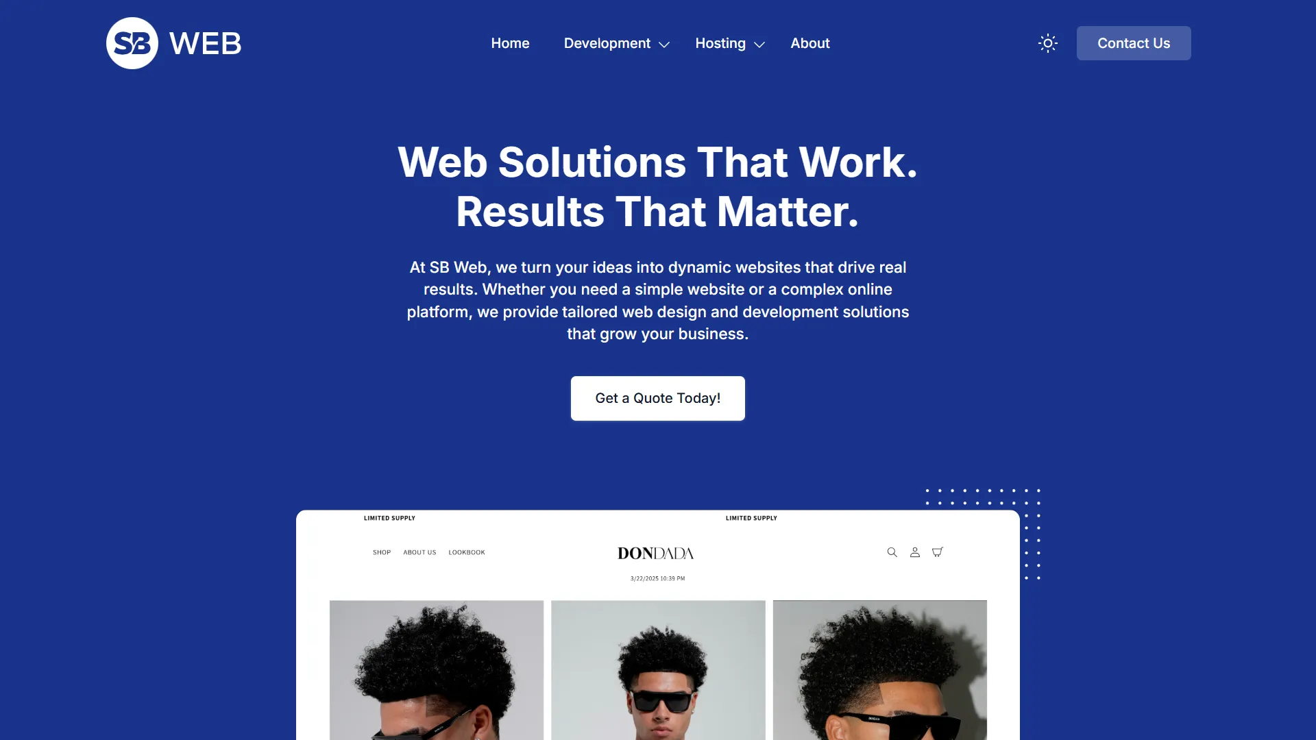 SB Web